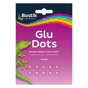 Image of Bostik Permanent Extra Strong Glu Dots 64 Dots Pack 12 - 30803719