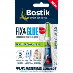 Bostik Fix and Glue Liquid 3g (Pack 6) - 30614760 66053BK