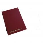 Guildhall Headliner Account Book Casebound 298x203mm 10 Cash Columns 80 Pages Red 3810Z 66147EX