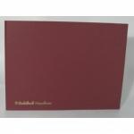 Guildhall Headliner Account Book Casebound 298x406mm 6 Debit 20 Credit 80 Pages Red 66224EX