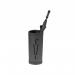 Alba Umbrella Stand ABS Steel Black - PMTRIA2 N 66261AL