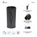 Alba Umbrella Stand ABS Steel Black - PMTRIA2 N 66261AL