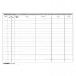 Guildhall Visitor Binder Loose Leaf PVC 3 Rings with 50 Sheets Blue - T40Z 66287EX