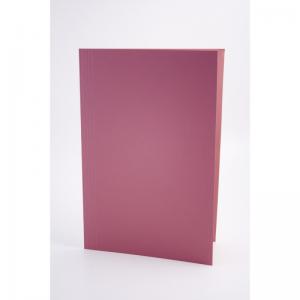 Guildhall Square Cut Folders Manilla Foolscap 315gsm Pink Pack 100 -