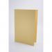 Guildhall Square Cut Folders Manilla Foolscap 315gsm Yellow (Pack 100) - FS315-YLWZ 66511EX