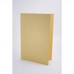 Guildhall Square Cut Folders Manilla Foolscap 315gsm Yellow (Pack 100) - FS315-YLWZ 66511EX