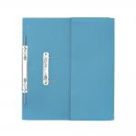 Guildhall Transfer Spring Transfer Pocket File Manilla Foolscap 315gsm Blue (Pack 25) - 349-BLUZ 66518EX