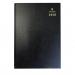 Collins A4 Desk Diary 2 Pages to Day 2020 Black 66522CS