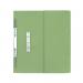 Guildhall Transfer Spring Transfer Pocket File Manilla Foolscap 315gsm Green (Pack 25) - 349-GRNZ 66532EX