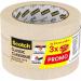 Scotch Classic Masking Tape 24mm x 50m (Pack 3) - 7100212740 66611MM
