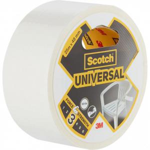 Scotch Extremium Universal Duct Tape White 48mm x 25m Roll -