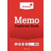 Silvine A4 Duplicate Memo Book Carbon Ruled 1-100 Taped Cloth Binding 100 Sets (Pack 6) - 614 66732SC