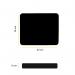 Fellowes Economy Mouse Pad Black - 29704 66744FE