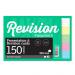 Silvine Revision and Presentation Cards Ruled 152x102mm Assorted Colours (Pack 150) - LUX64MIX 66802SC