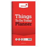 Silvine Luxpad Wirebound Things To-Do Book 280 x 150mm 120 Sheets Blue (Pack 5) - 221 66823SC