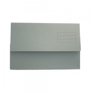 Photos - File Folder / Lever Arch File Exacompta Guildhall Document Wallet Manilla Foolscap Half Flap 250gsm Green Pack 