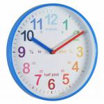 Acctim Wickford Time Teaching Wall Clock With Multi-coloured Numbers and Blue Edging - 22529 66835AT