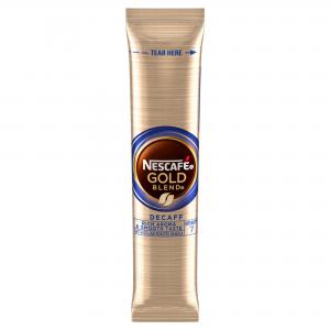 Nescafe Gold Blend Decaffeinated Instant Coffee Sticks Pack 200 -