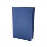 Exacompta Square Cut Folder Manilla Foolscap 180gsm Blue (Pack 100) - SCL-BLUZ 66847EX
