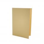 Exacompta Square Cut Folder Manilla Foolscap 180gsm Yellow (Pack 100) - SCL-YLWZ 66854EX