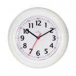 Acctim Wexham Quartz 24 Hour Wall Clock 225mm Diameter White - 21862 66856AT