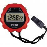 Acctim Sprint Water Resistant Stopwatch Red With Lanyard and Whistle - TIM901R 66919AT