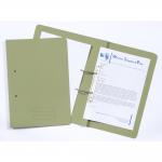 Exacompta Transfer File Manilla Foolscap Green 285gsm (Pack 25) TFM-GRNZ 66924EX