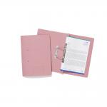 Exacompta Transfer File Manilla Foolscap Pink 285gsm (Pack 25) TFM-PNKZ 66931EX