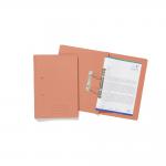 Exacompta Transfer File Manilla Foolscap Orange 285gsm (Pack 25) TFM-ORGZ 66938EX