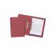 Exacompta Transfer File Manilla Foolscap Red 285gsm (Pack 25) TFM-REDZ 66952EX