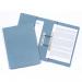 Exacompta Pocket Spring File Manilla Foolscap 285gsm Blue (Pack 25) - TPFM-BLUZ 66959EX