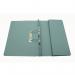 Exacompta Pocket Spring File Manilla Foolscap 285gsm Blue (Pack 25) - TPFM-BLUZ 66959EX