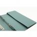 Exacompta Pocket Spring File Manilla Foolscap 285gsm Blue (Pack 25) - TPFM-BLUZ 66959EX