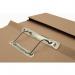 Exacompta Pocket Spring File Manilla Foolscap 285gsm Buff (Pack 25) - TPFM-BUFZ 66966EX