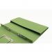 Exacompta Pocket Spring File Manilla Foolscap 285gsm Green (Pack 25) - TPFM-GRNZ 66973EX