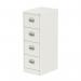 Dynamic Qube by Silverline 4 Drawer Filing Cabinet White - QS2062 DD 67059DY