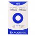 Exacompta Record Cards Plain 125x75mm White (Pack 100) 13301E 67071EX