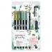 Tombow Greenery Themed Watercolouring Set with 10 Items - WCS-GR 67138TW