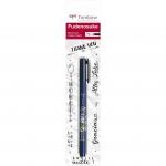 Tombow Fudenosuke Brush Pen Hard Tip Black - WS-BH 67180TW