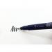 Tombow Fudenosuke Brush Pen Hard Tip Black - WS-BH 67180TW