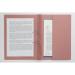 Guildhall Spring Pocket Transfer File Manilla Foolscap 315gsm Pink (Pack 25) - 211/9064Z 67246EX