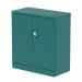 Dynamic Qube by Silverline 1000mm 2-Door Stationery Cupboard Verdigris with Shelf - QS2098 67283DY