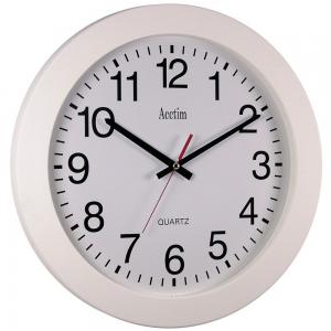 Acctim Controller Wall Clock Silent Sweep 355mm White 93704 67337at