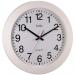 Acctim Controller Wall Clock Silent Sweep 355mm White 93/704 67337AT