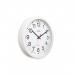 Acctim Controller Wall Clock Silent Sweep 355mm White 93704 67337AT