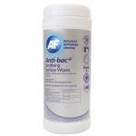 AF Antibacterial Sanitising Surface Wipes Tub (Pack 50) ABSCW50T 67362AF