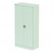 Dynamic Qube by Silverline 1850mm 2-Door Stationery Cupboard Peppermint Green with Shelves - QS2117 67416DY