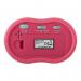 Acctim Vierra Alarm Clock Hot Pink 15110 67484AT