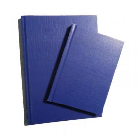 ValueX A5 Casebound Hard Cover Notebook Ruled 192 Pages Blue 67918VC