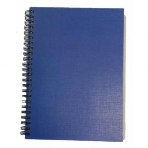 Photos - Notebook HARD ValueX A5 Wirebound  Cover  70gsm Ruled 160 Pages Blue 